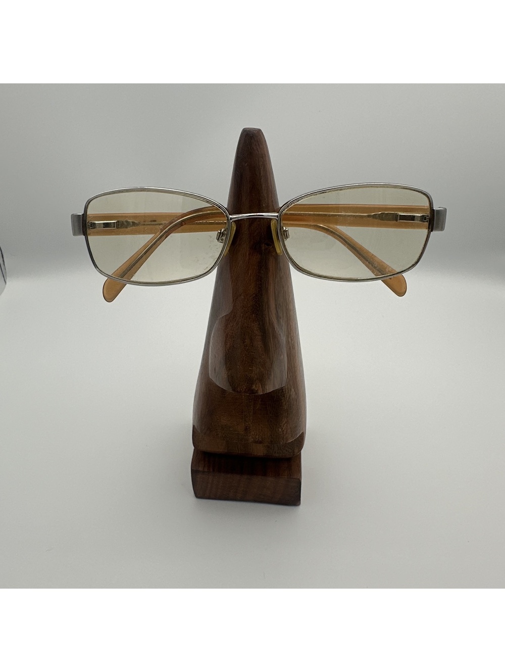 Donna Karan Vintage Brown & Silver Prescription Glasses Frames